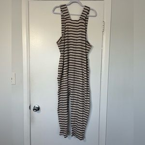 Women’s Free People jumpsuit medium striped romper M